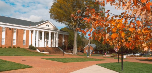 Mitchell's Statesville Campus in the fall.