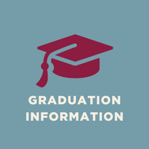 Button to access graduation information when clicked.