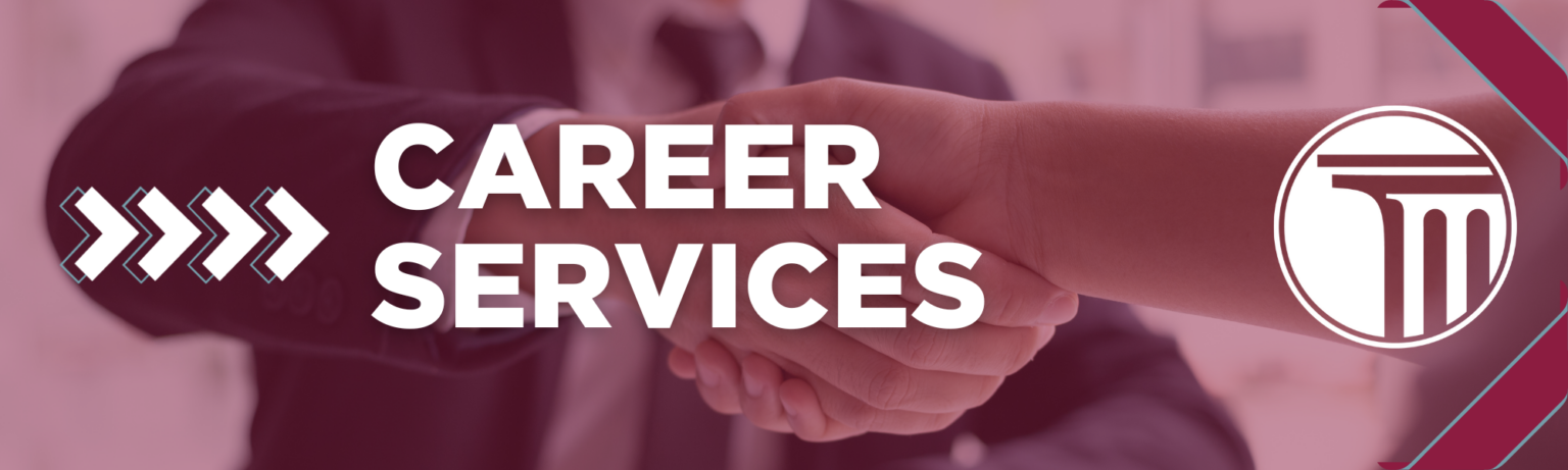Banner that reads "Career Services".