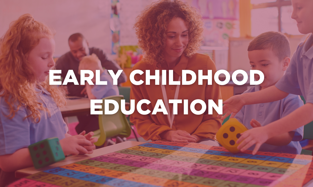 Click this image to learn more about the Early Childhood Education program at Mitchell.