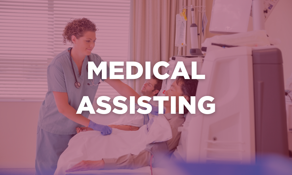 Click to learn more about the Medical Assisting program.