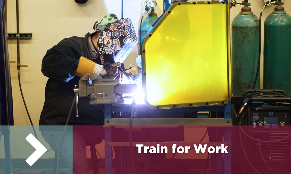 Click this image to access information about Train for Work.