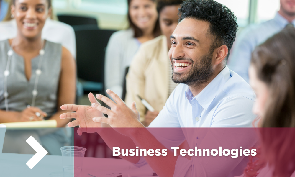 Click this image to access information about Engineering and Business Technologies.