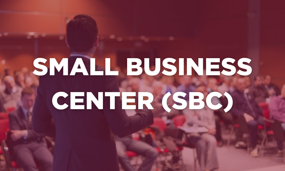 Click this image to access information about Mitchell's Small Business Center (SBC).