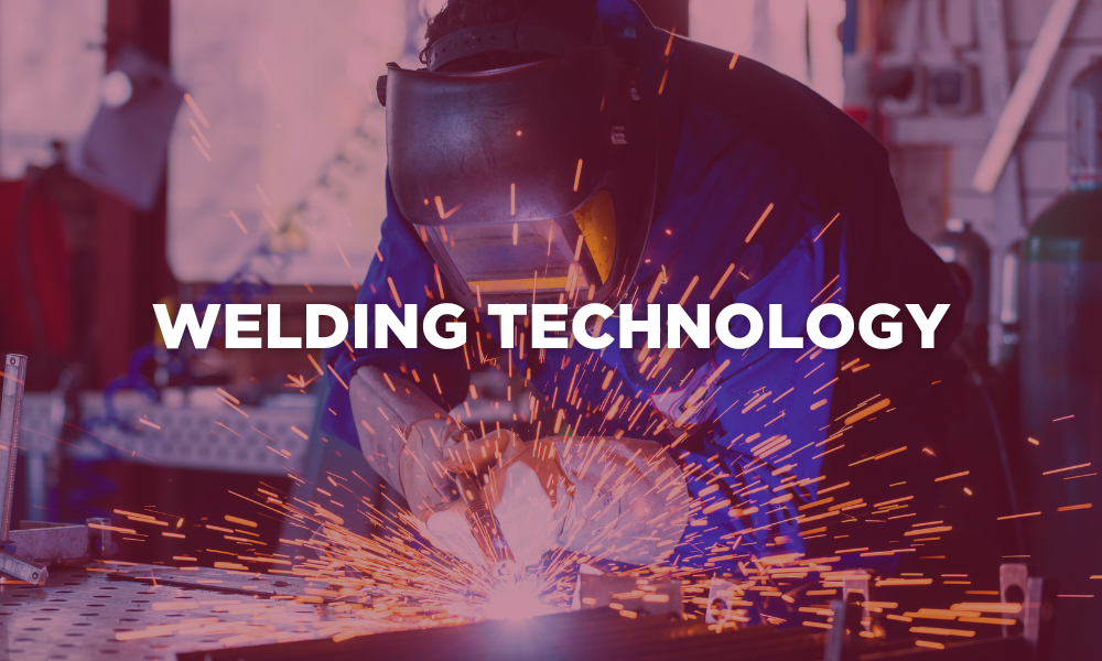 Banner that reads "Welding Technology". Click the banner to access program information