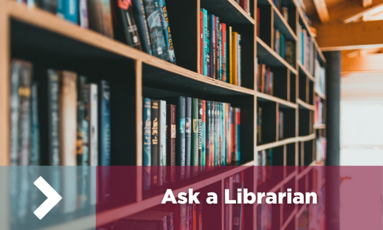 Kliknij ten obrazek, aby wyświetlić wyskakujące okienko „Zapytaj bibliotekarza”.
