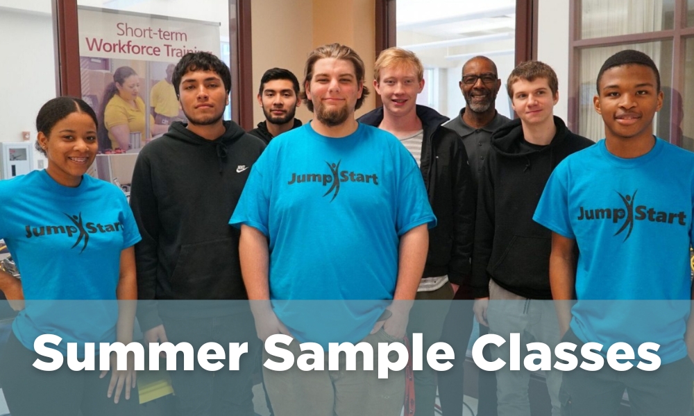 Click this image to learn more about Summer Sample Classes at Mitchell.