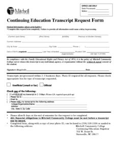 TRANSCRIPT_REQUEST_FORM-New-2 – Mitchell Community College, Serving ...