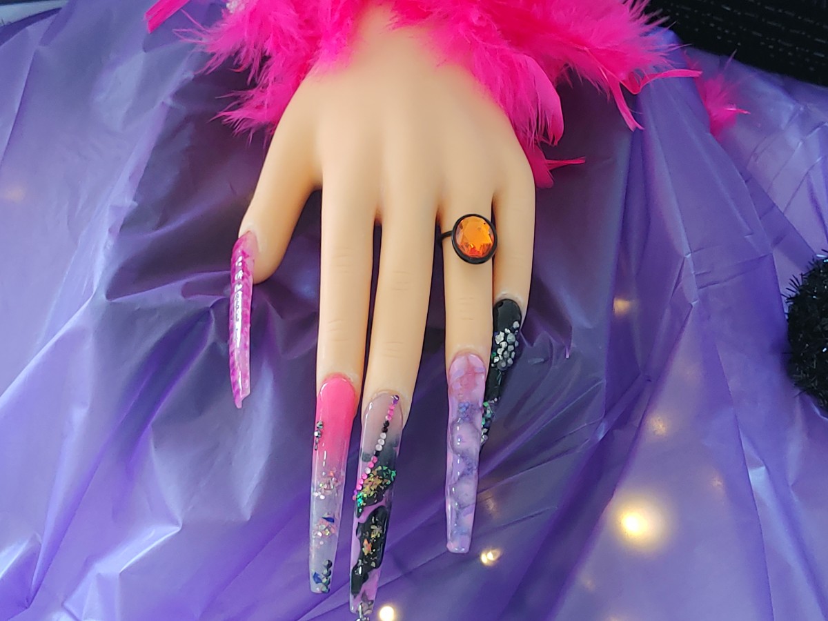 Nail design "Monster High" by Geniva Houston